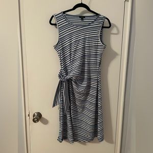 Talbot’s Striped Tank Dress NWOT